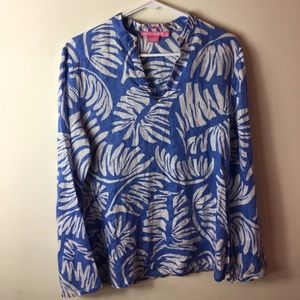 Leafy print Tunic